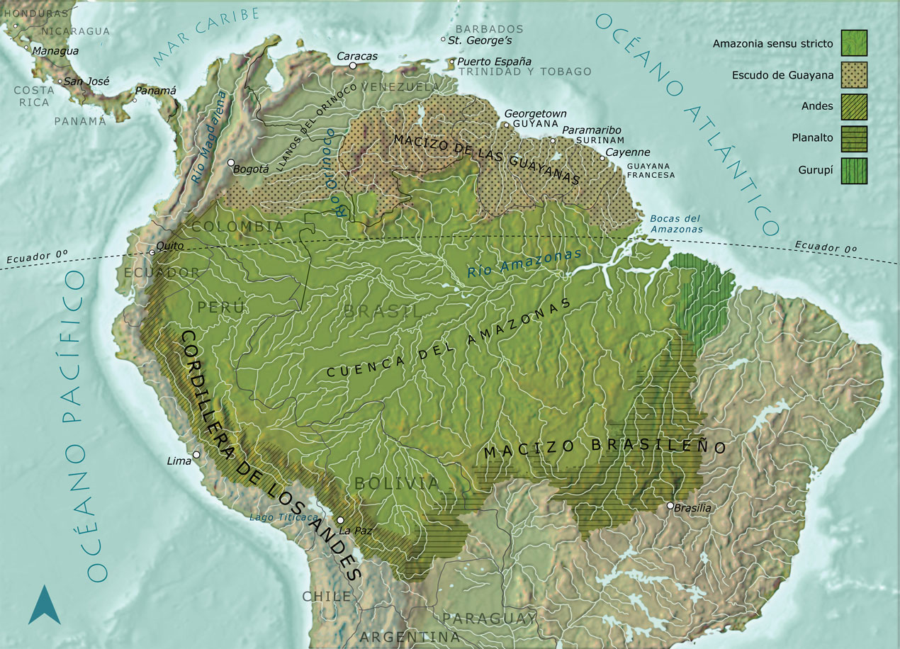 Mapa Da Amazonia